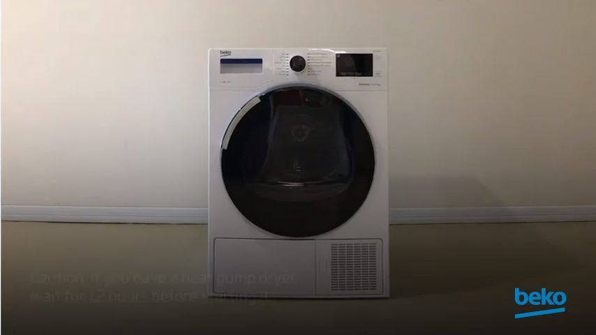 How to install a tumble dryer